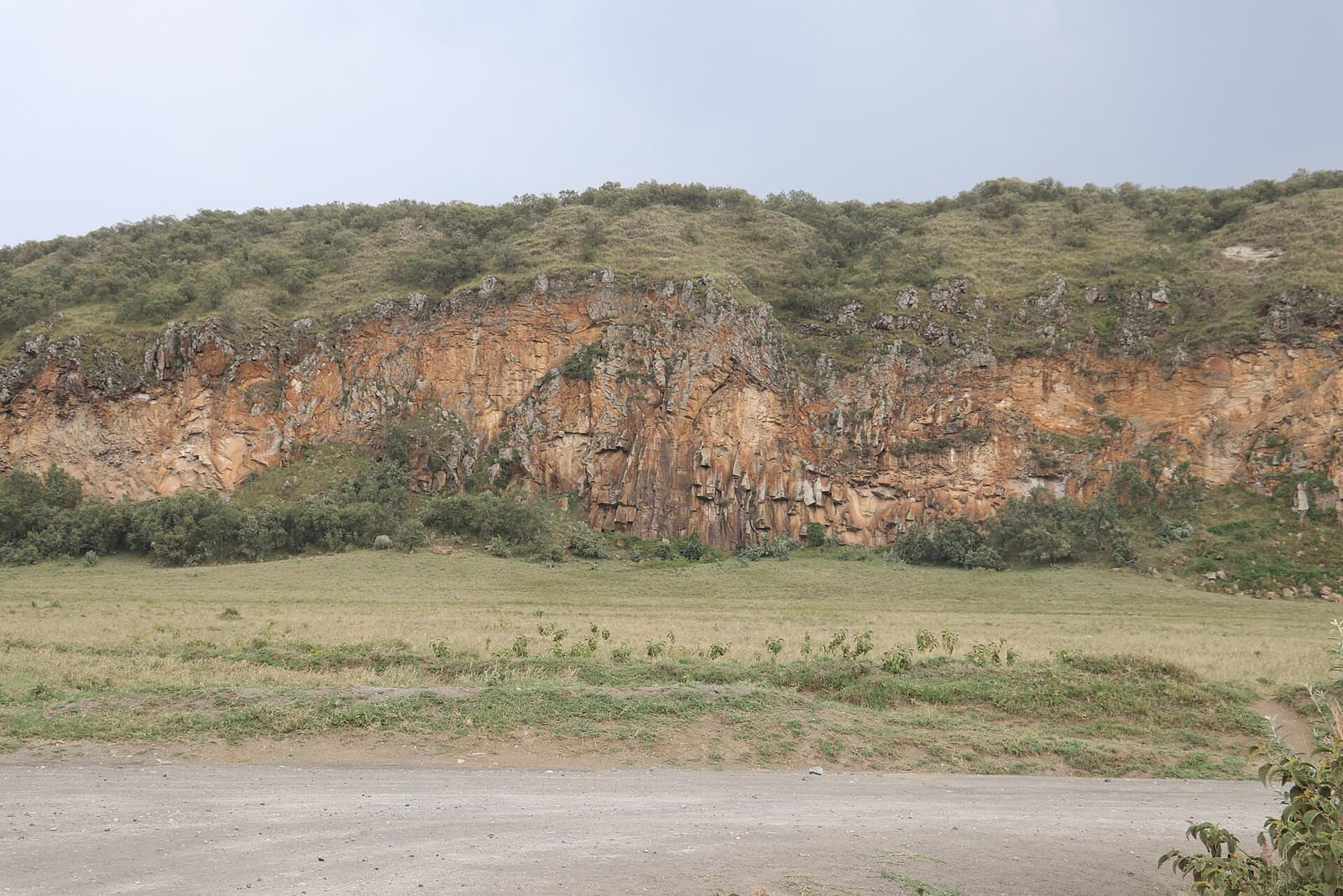 Cliff on the Hells Gate Game Park